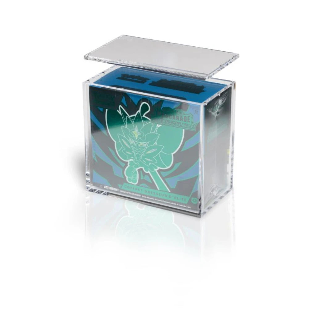 The Acrylic Box - Pokémon Coffret dresseur élite ETB Boîtier acrylique