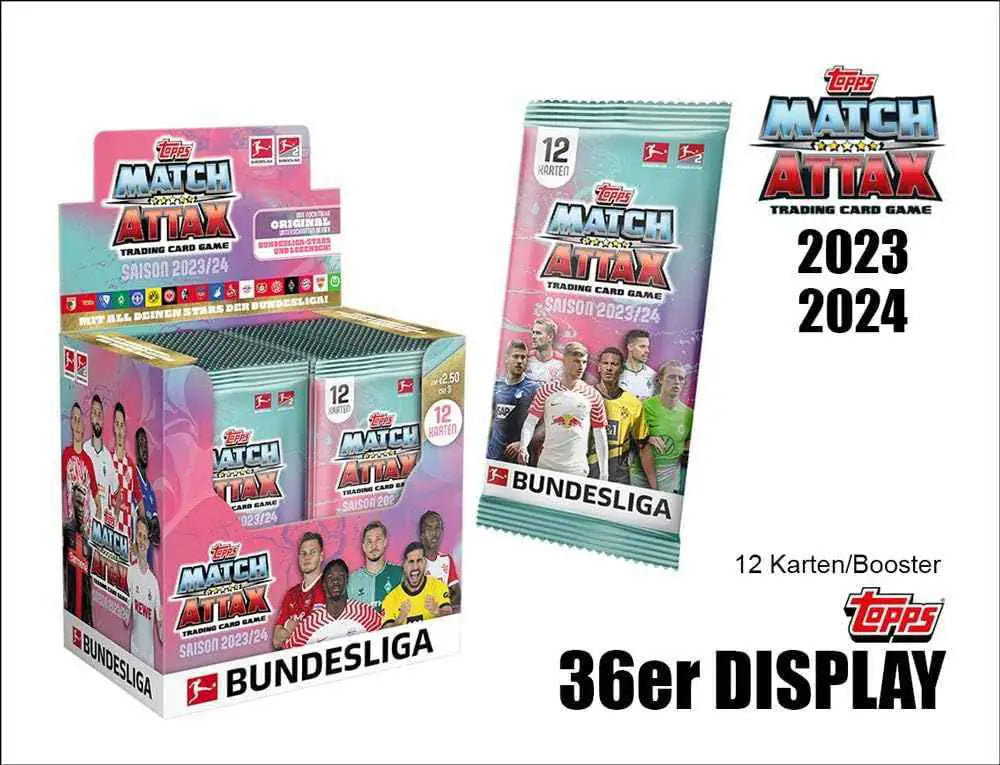 Topps - Bundesliga Match Attax 23/24 Display