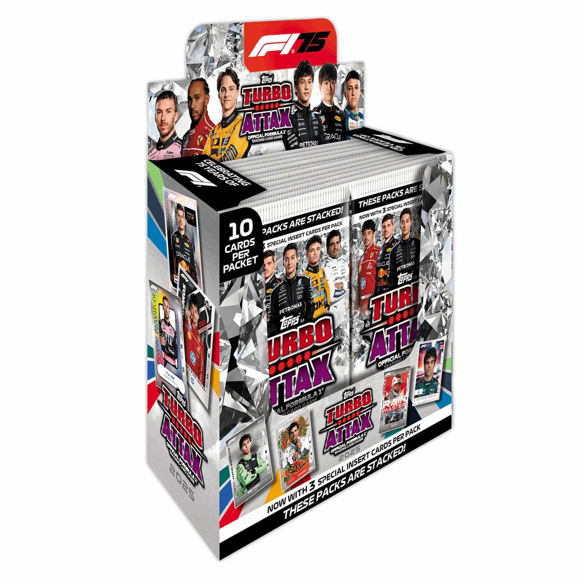 Topps - Turbo Attax Formula 1 2025 Full Box Display - EN