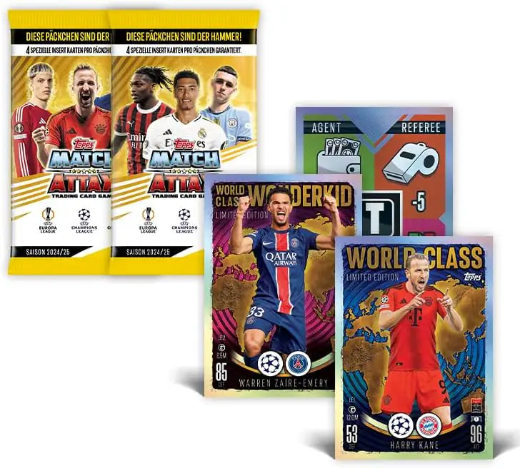 Topps Champions League 24/25 Match Attax - Starterpack - DE