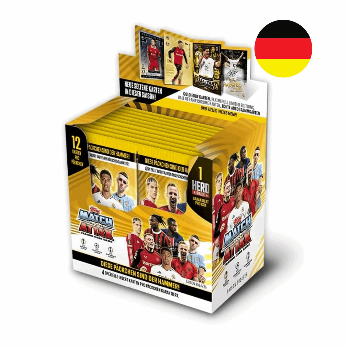 Topps Champions League 24/25 Match Attax Display DE
