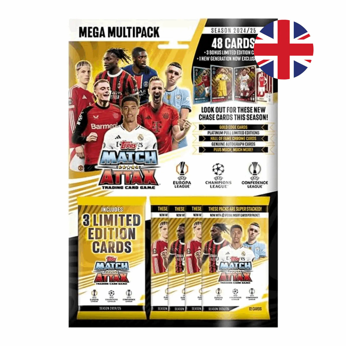 Topps Champions League Match Attax 2024/25 - Mega Multipack - EN