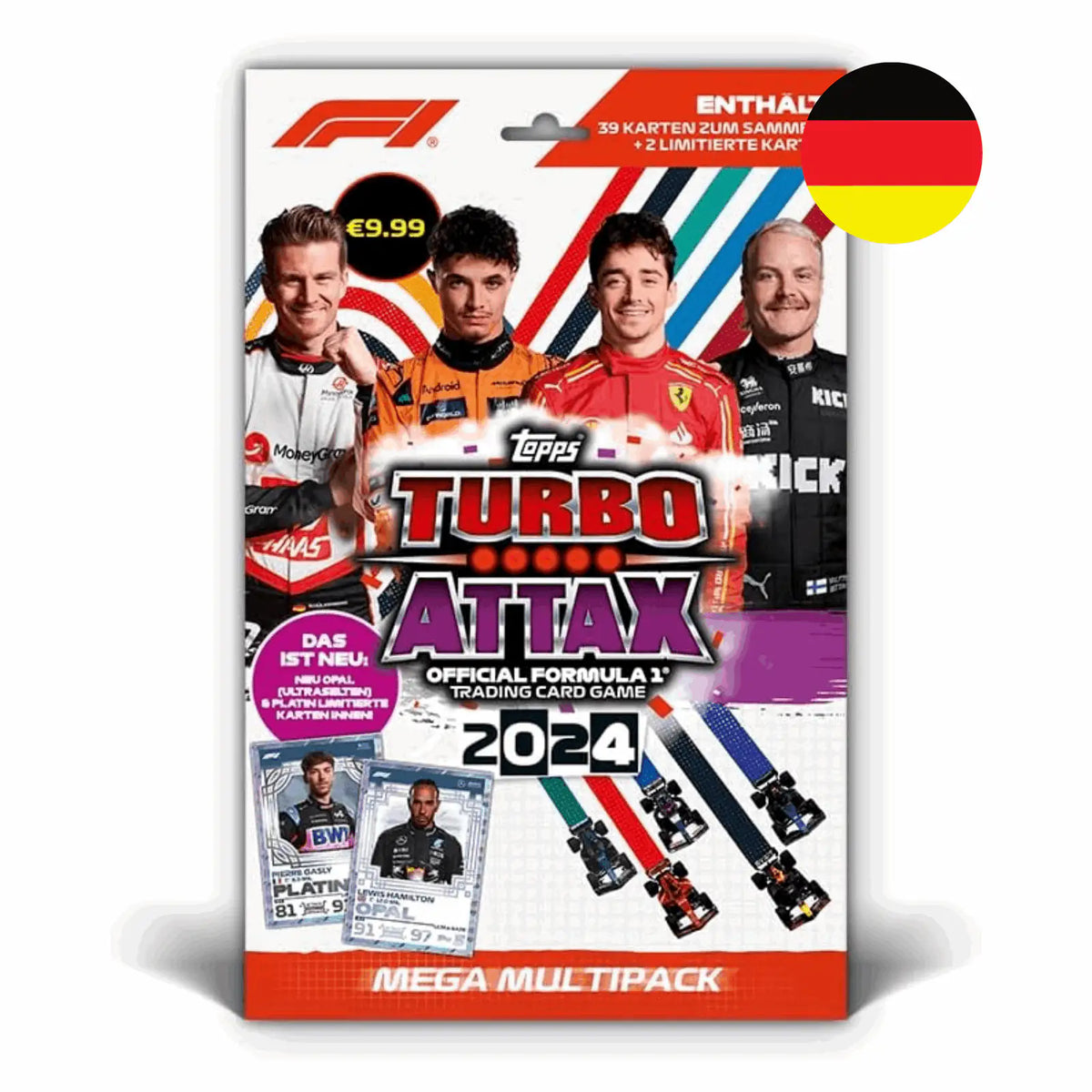 Topps Turbo Attax Formula 1 2024 - Mega Multipack - DE