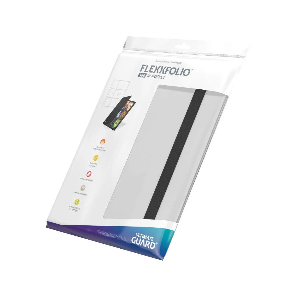 Ultimate Guard Flexxfolio 360 18-Pocket Blanc