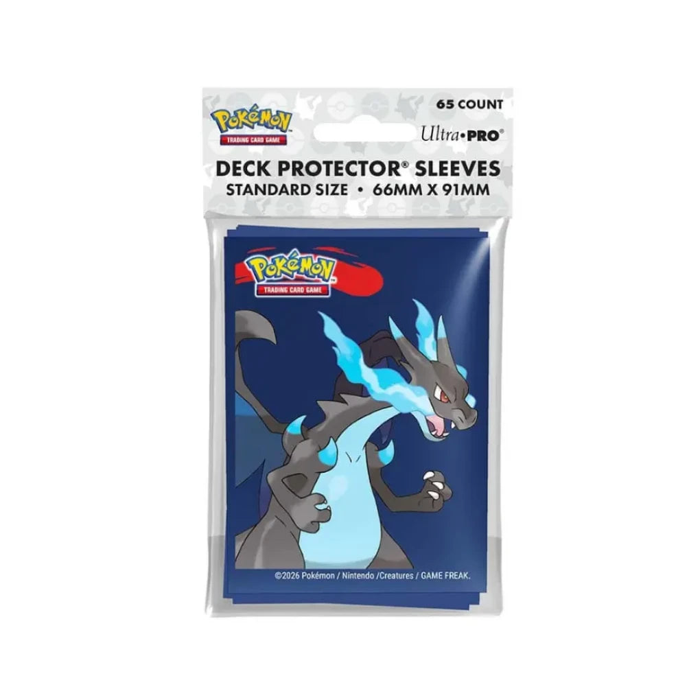 Ultra PRO Pokémon Mega Charizard X Deck Protector Sleeves 65-pack