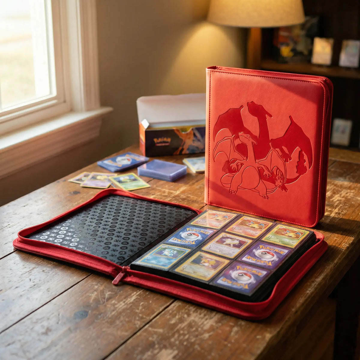 Ultra Pro - Elite Series: Charizard 9-Pocket Zippered PRO Binder