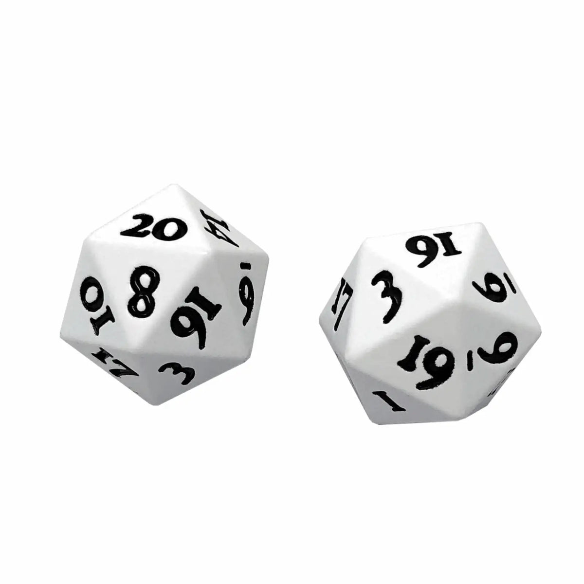 Ultra Pro - Heavy Metal D20 Dice White