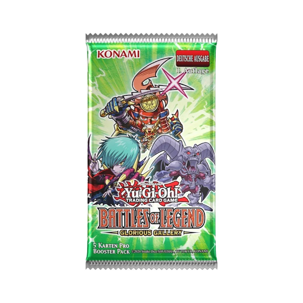 Yu-Gi-Oh! Battles of Legend: Glorious Gallery Booster Display - German