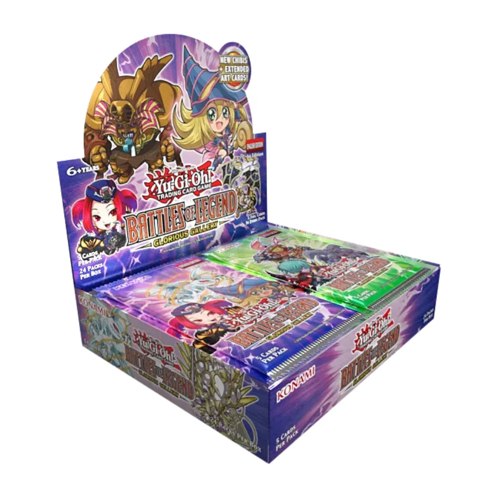 Yu-Gi-Oh! Battles of Legend: Glorious Gallery Boîte de boosters - Anglais