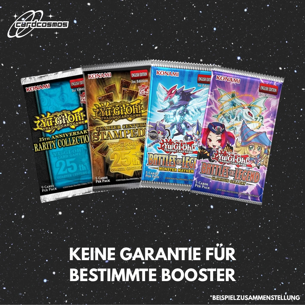 Yu-Gi-Oh! Mystery Booster Set Anglais – 4 boosters aléatoires différents
