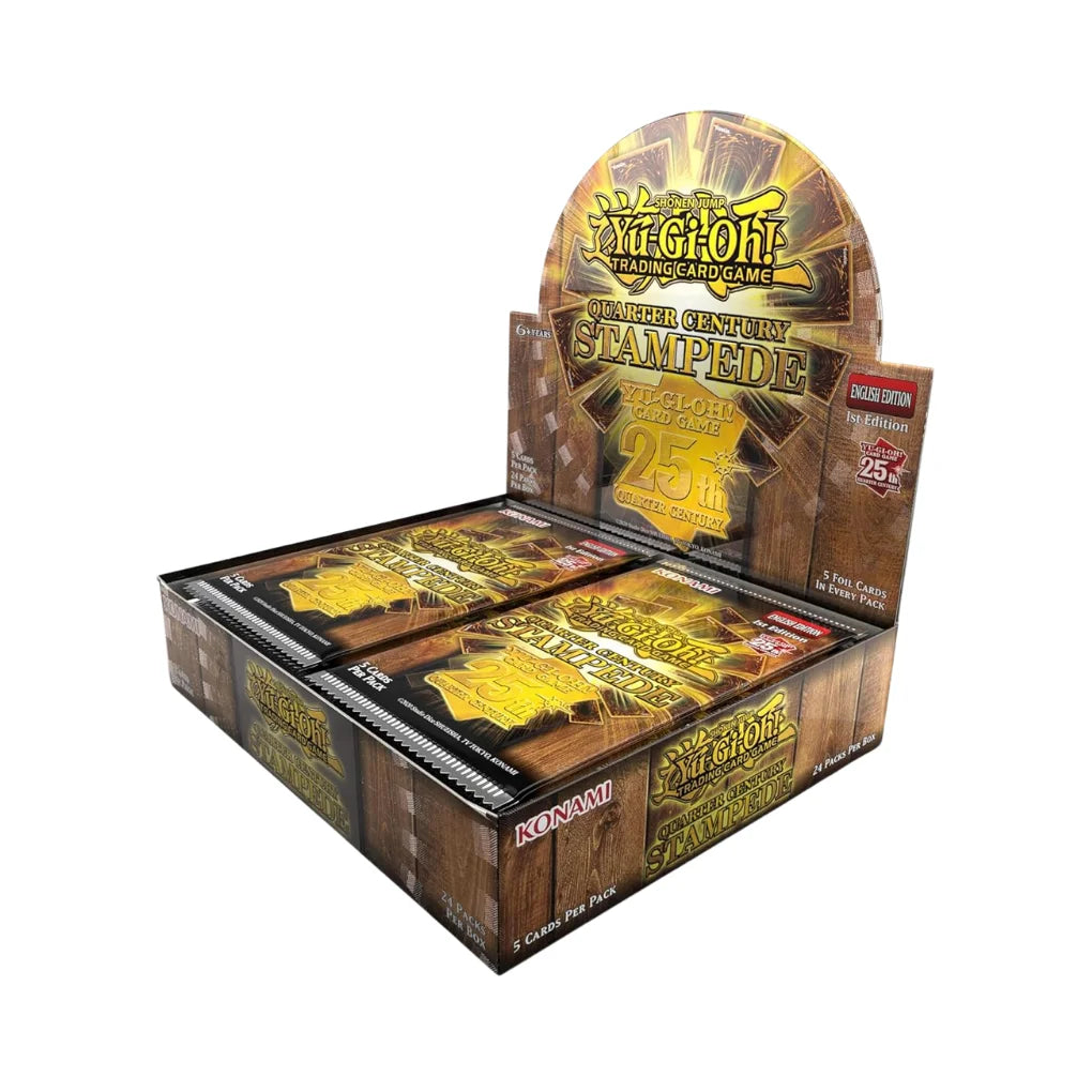 Yu-Gi-Oh! Quarter Century Stampede Boîte de boosters - Anglais