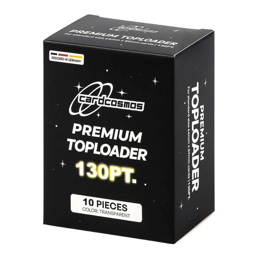 cardcosmos - 3" x 4" Premium Top Loader 130PT | 10 pcs