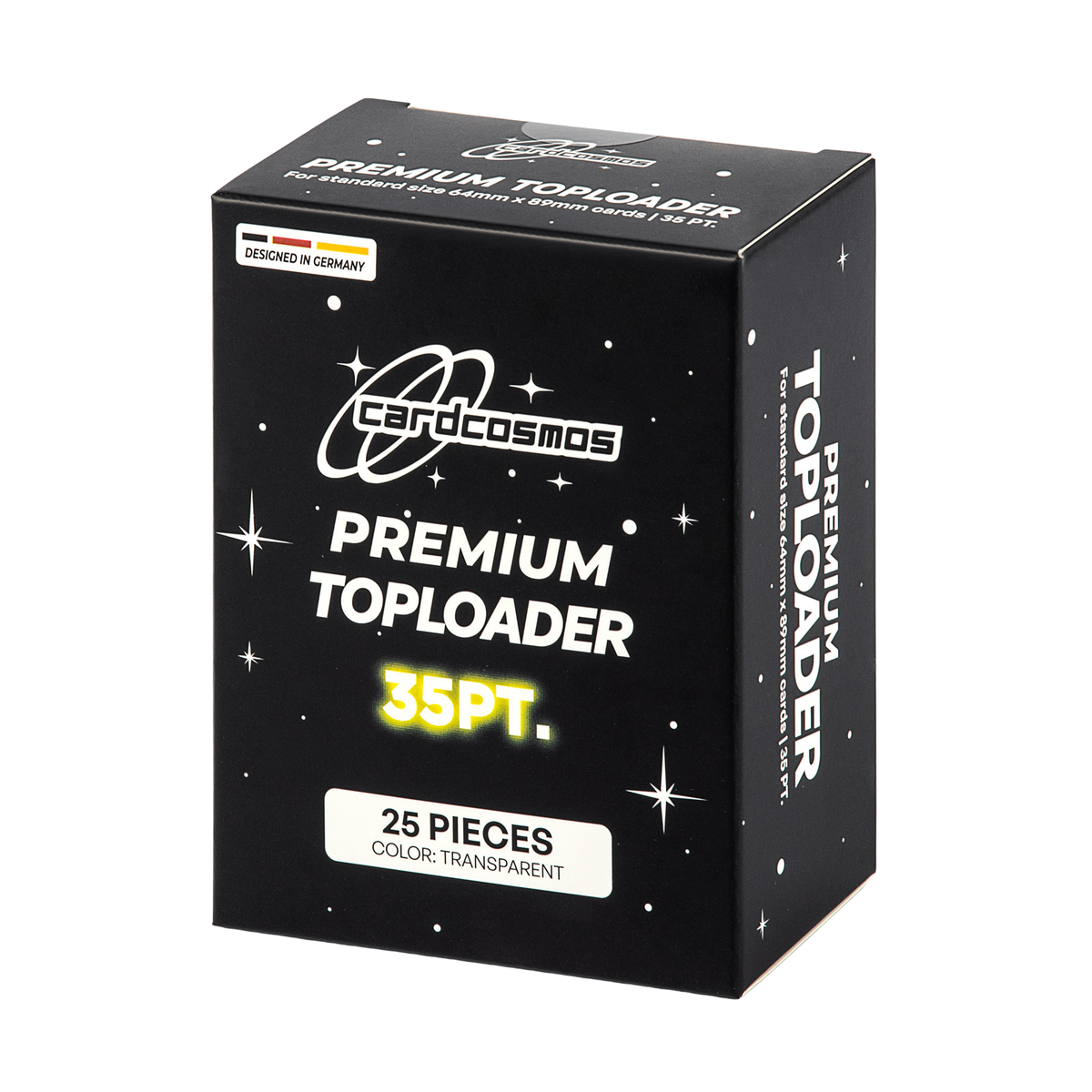 cardcosmos - 3" x 4" Premium Top Loader 35PT | 25 pcs