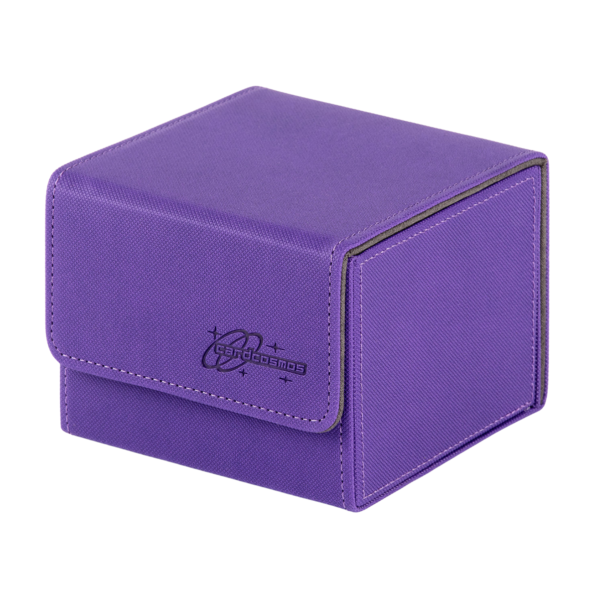 cardcosmos - Boîte de deck premium Toploader 60+ - Violet
