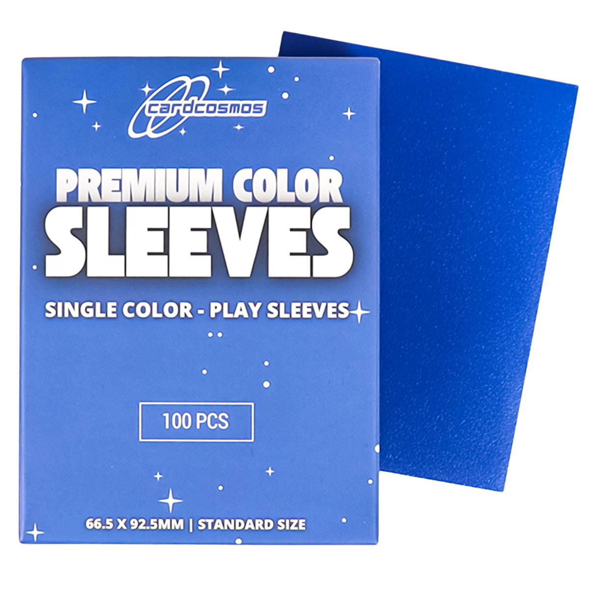 cardcosmos - Protège cartes mats premium bleu | 100stk