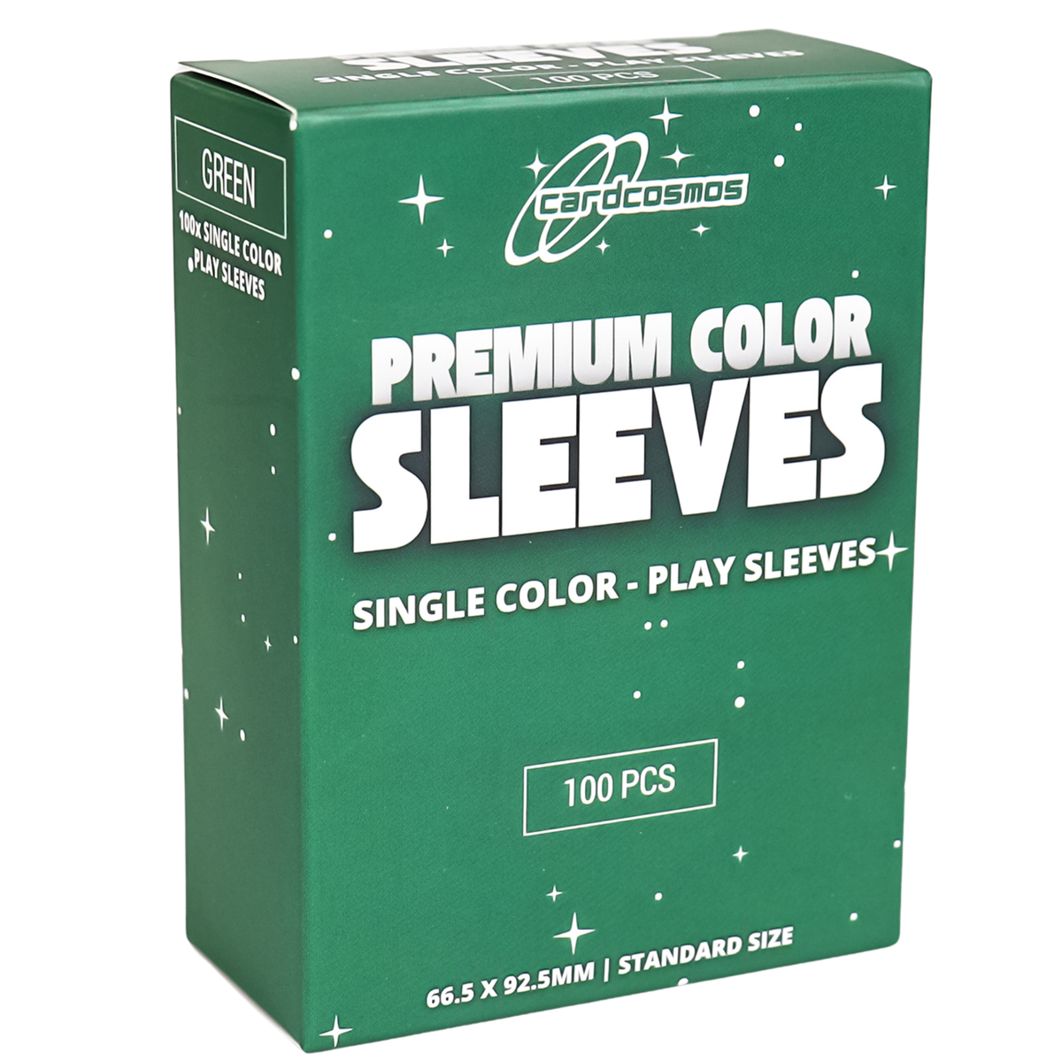 cardcosmos - Protège cartes mats premium vert | 100stk