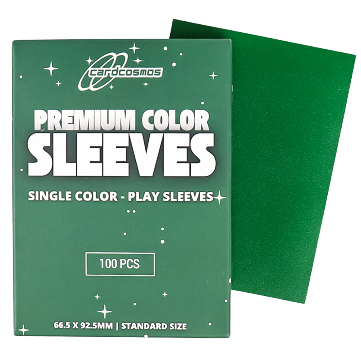 cardcosmos - Protège cartes mats premium vert | 100stk