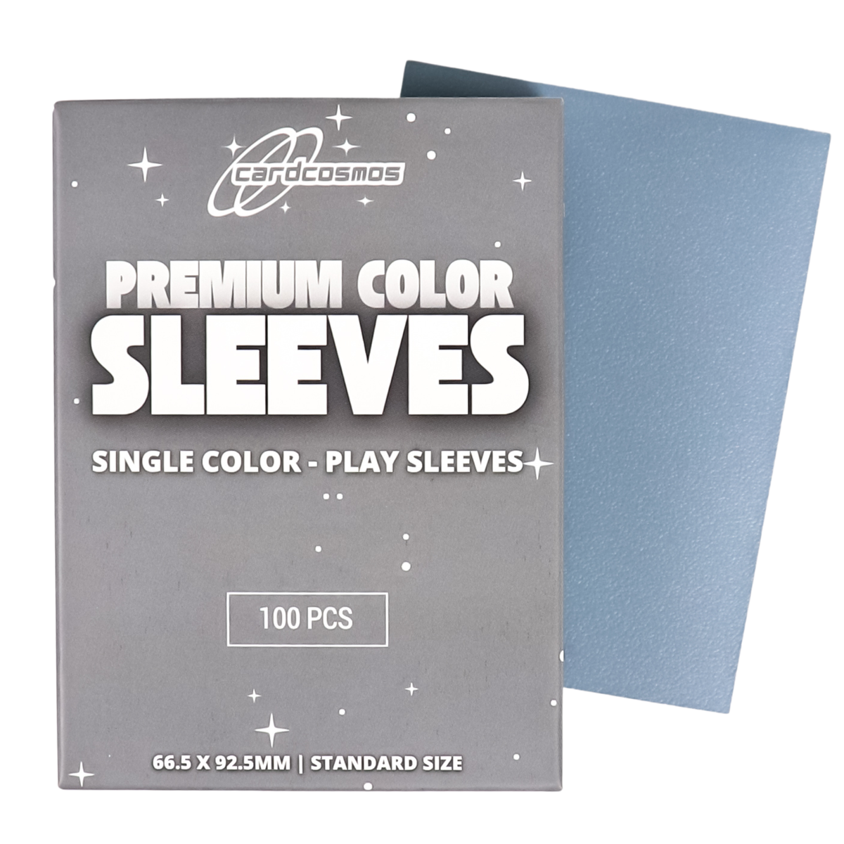 cardcosmos - Protège cartes mats premium gris | 100stk