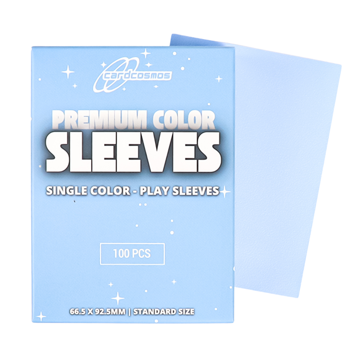 cardcosmos - Protège cartes mats premium bleu clair | 100stk