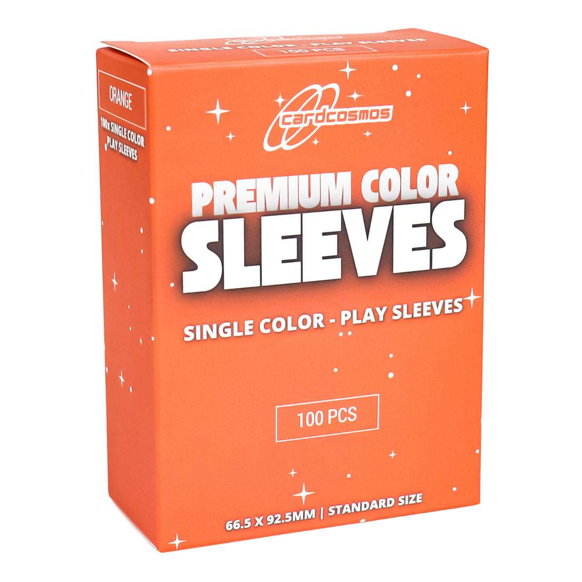cardcosmos - Protège cartes mats premium orange | 100stk