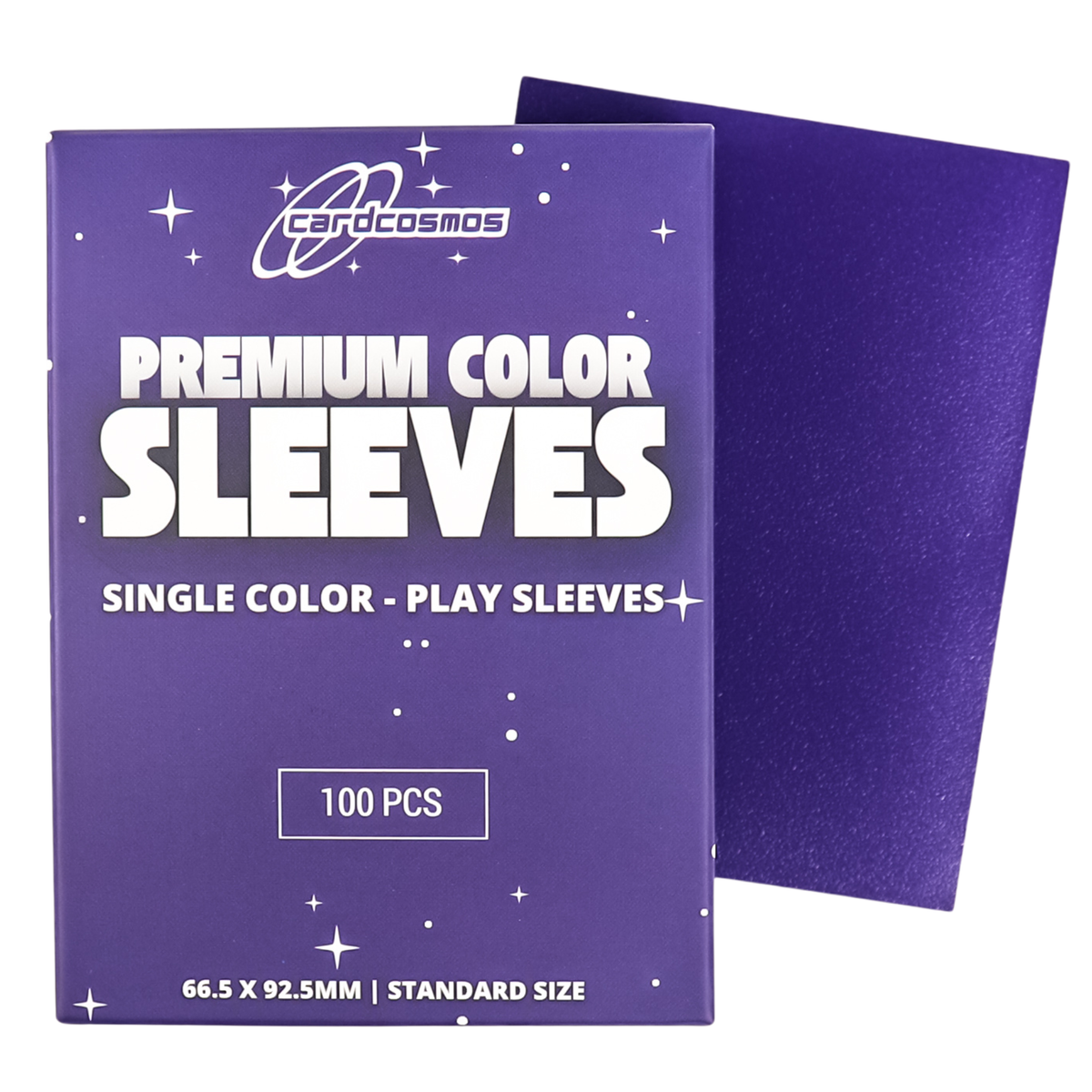 cardcosmos - Protège cartes mats premium violet | 100stk