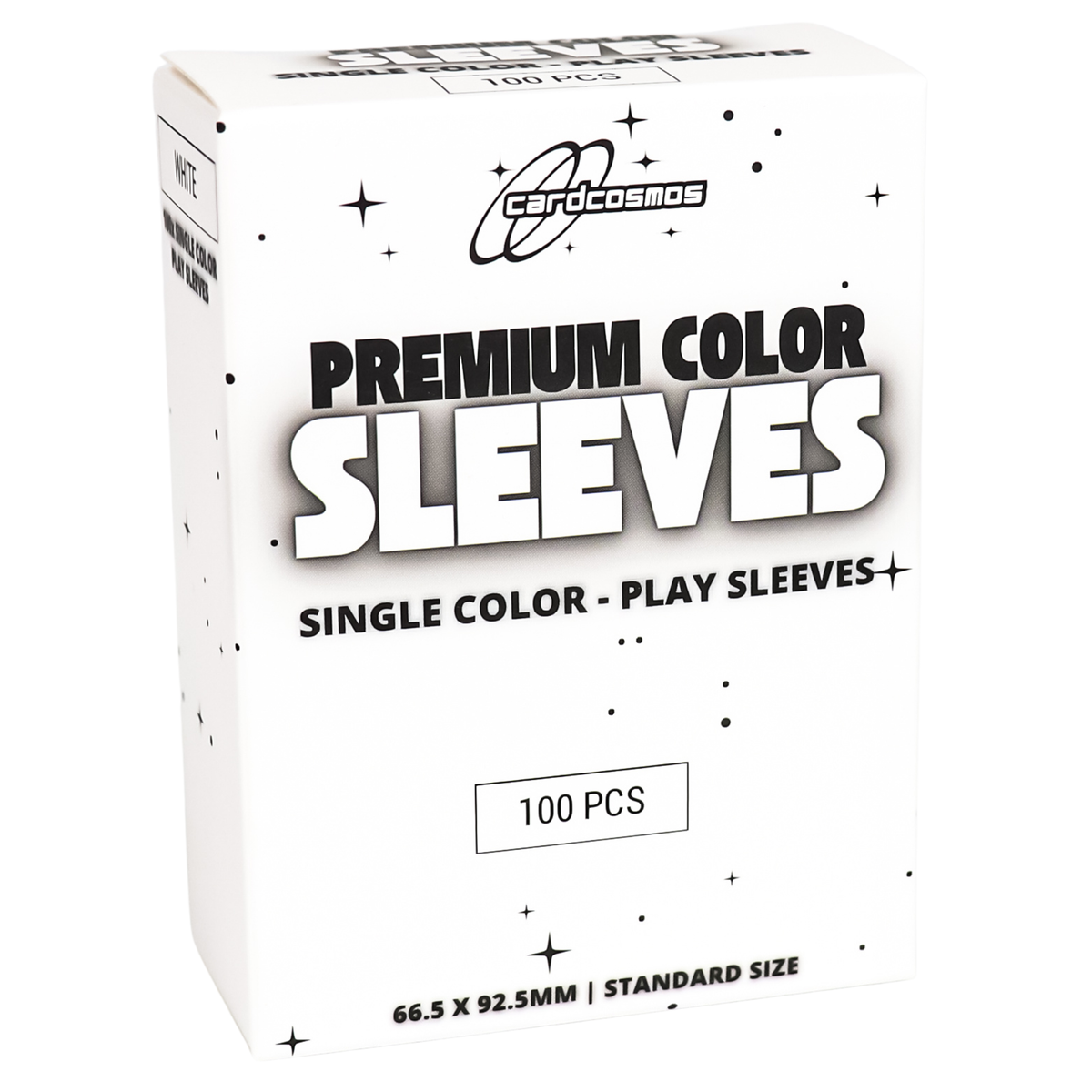 cardcosmos - Protège cartes mats premium blanc | 100stk
