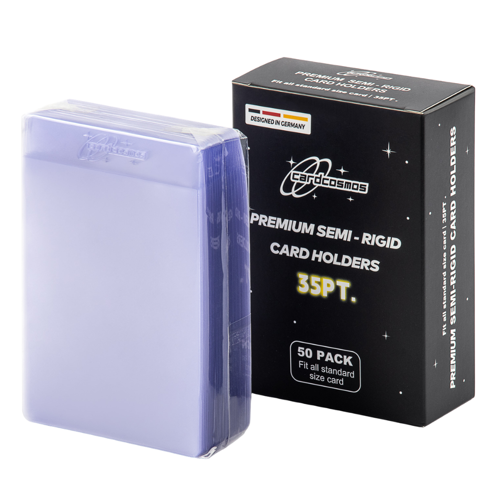 cardcosmos - Protège-cartes semi-rigides premium 35PT | 50 pcs