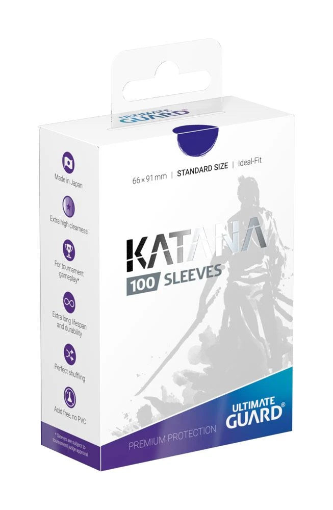 Ultimate Guard Katana Protège cartes Format standard Bleu – 100 pièces