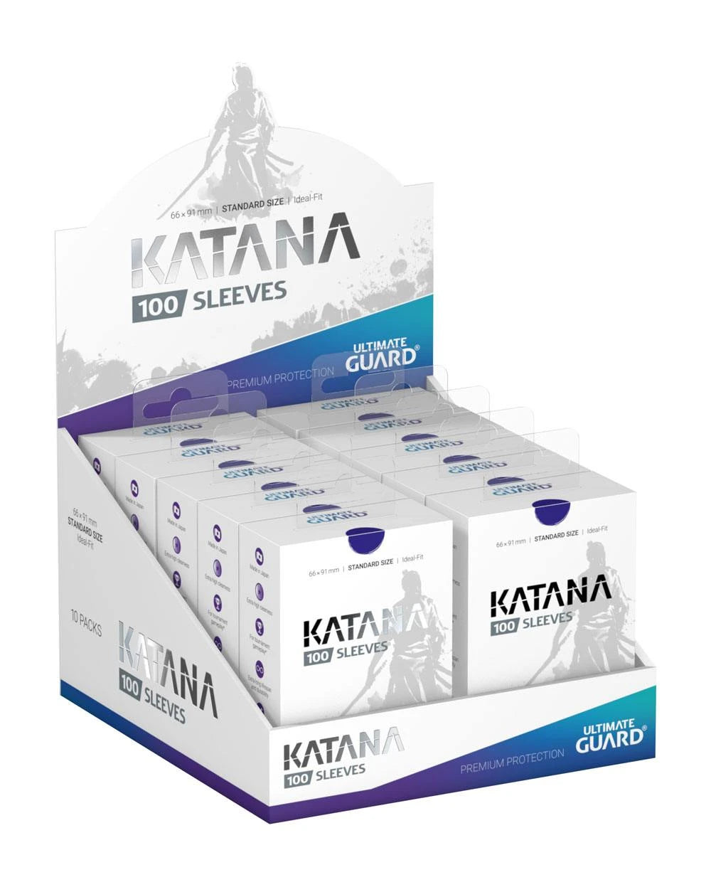 Ultimate Guard Katana Protège cartes Format standard Bleu – 100 pièces
