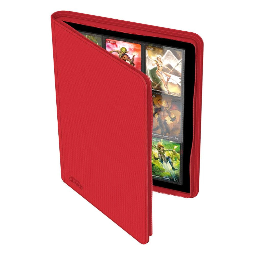 Ultimate Guard Zipfolio 360 18-Pocket Xenoskin Red