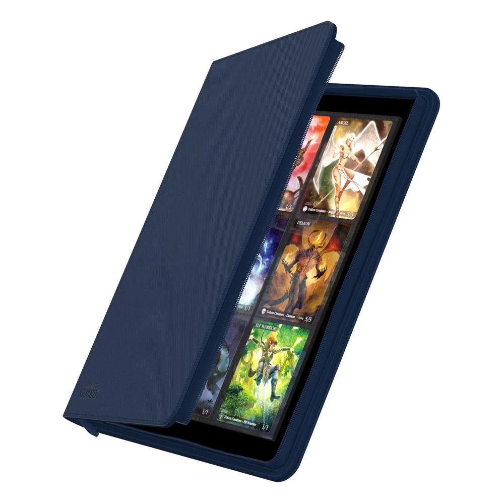 Ultimate Guard Zipfolio 360 18-Pocket Xenoskin Bleu