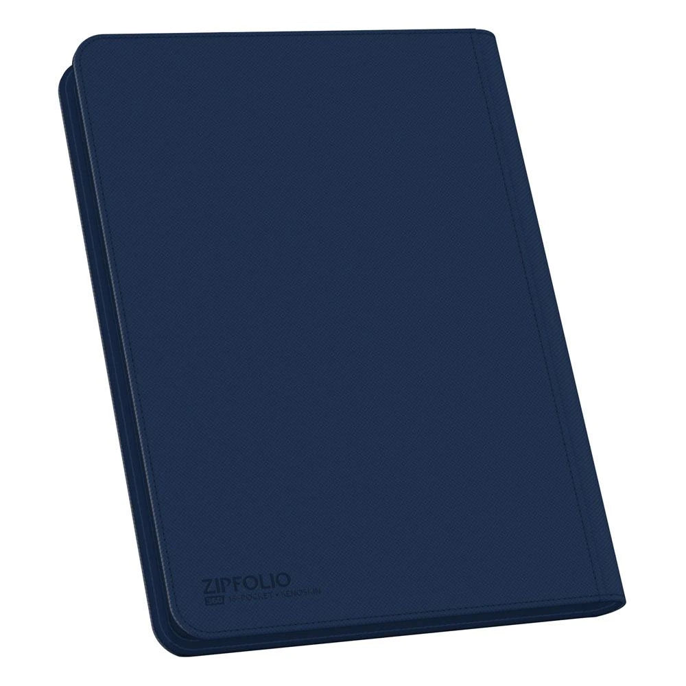 Ultimate Guard Zipfolio 360 18-Pocket Xenoskin Bleu