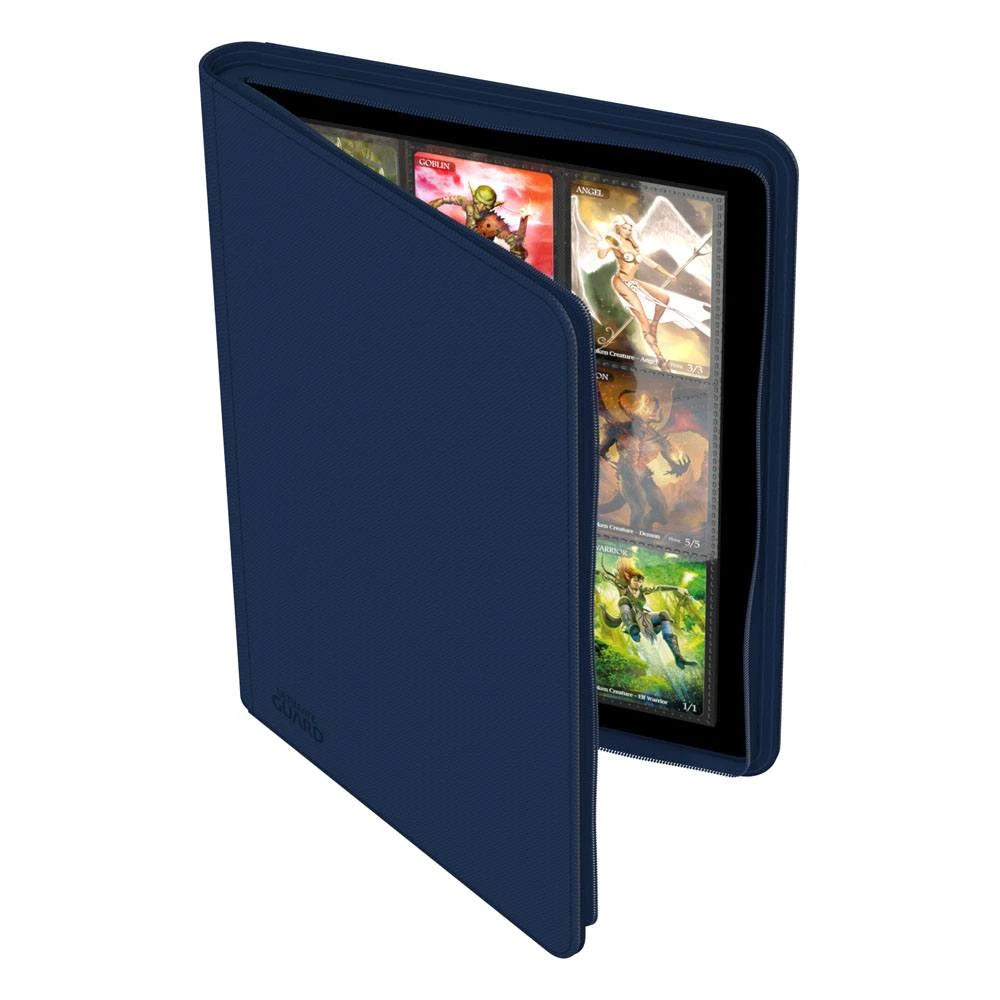 Ultimate Guard Zipfolio 360 18-Pocket Xenoskin Bleu