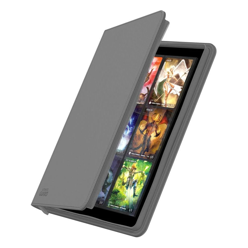 Ultimate Guard Zipfolio 360 18-Pocket Xenoskin Gris