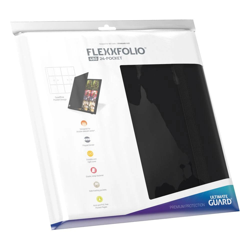 Ultimate Guard Flexxfolio 480 24-Pocket Black