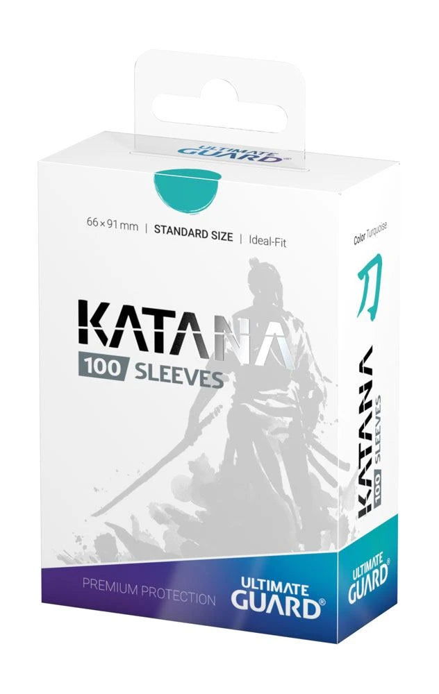 Ultimate Guard Katana Protège cartes Format standard Turquoise – 100 pièces